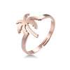 Bague Palmier Acier Inoxydable