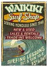 Affiche Publicitaire Surf