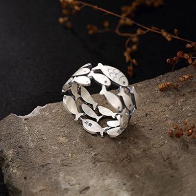 Bague Ajustable Ag 925 Perle Cristal Bleu Sirène – COULEURS LAGON