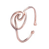 Bague Surf - Vague en Or rose