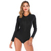 Maillot de Bain Surf Femme - Noir (1 pièce)