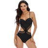 Monokini Noir Femme - Black Hearth