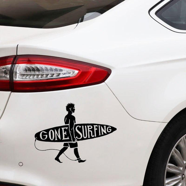 Sticker Surf - Gone Surfing (15x11cm)