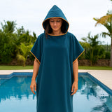 Poncho Surf Polaire - Navy