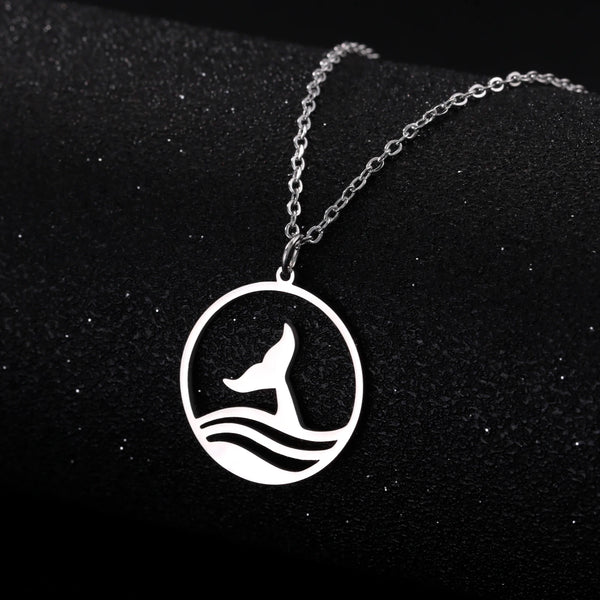 Pendentif Queue de Baleine Argent