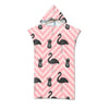 Poncho Surf Flamant Rose