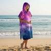 Poncho Surf Violet - Femme Cosmos