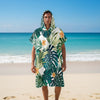 Poncho Surf - Style Fleuri