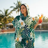 Poncho Surf - Style Fleuri