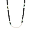 Collier Surf Bleu Noir et Blanc