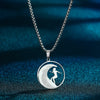 Pendentif Surfeuse Femme