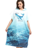 Poncho Bain Surf - Baleine