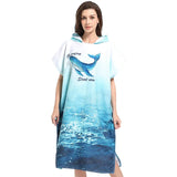 Poncho Bain Surf - Baleine