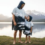 Poncho Surf - Style Japonais