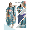 Poncho Plage Femme