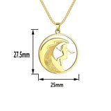 Pendentif Surfeuse Femme