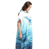 Poncho Bain Surf - Baleine