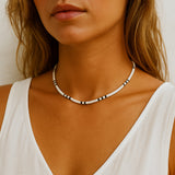 Collier Surf - Noir et Blanc
