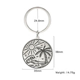 Porte Clé Surf - Mer & Palmier
