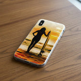 Coque Surf iPhone XR & tous modèles - Silhouette