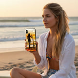 Coque Surf iPhone XR & tous modèles - Silhouette