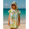 Poncho Surf - Green Palms