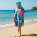 Poncho Surf Femme - Flamengo