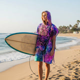 Poncho Surf Femme - Girafe