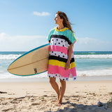 Poncho Surf Fille - Flashy