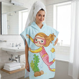 Poncho Surf Fille - Plongeuse