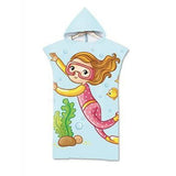 Poncho Surf Fille - Plongeuse