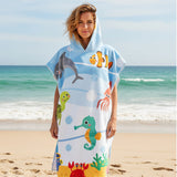 Poncho Surf Junior - Plage et Océan