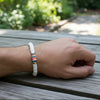 Bracelet Surf - Heishi Blanc