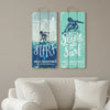 x2 Plaques Bois Déco - Surf Adventures