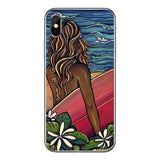 Coque Surf iPhone 12 & tous modèles - Surfeuse