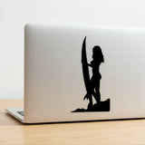 Sticker Surf - Sirène (12 cm)