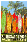 Affiche Surf Waikiki