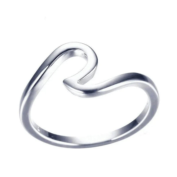 Bague Vague Surf Argent Baba Surf