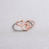 Bague Surf - Vague en Or rose