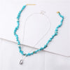 Collier Surf - Turquoise (2pcs)