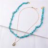 Collier Surfeur Turquoise