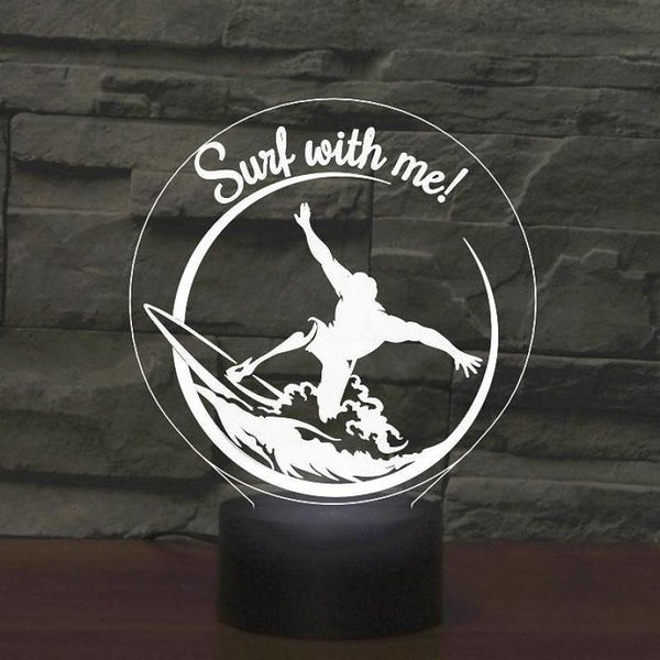 Lampe Surf With Me 3D