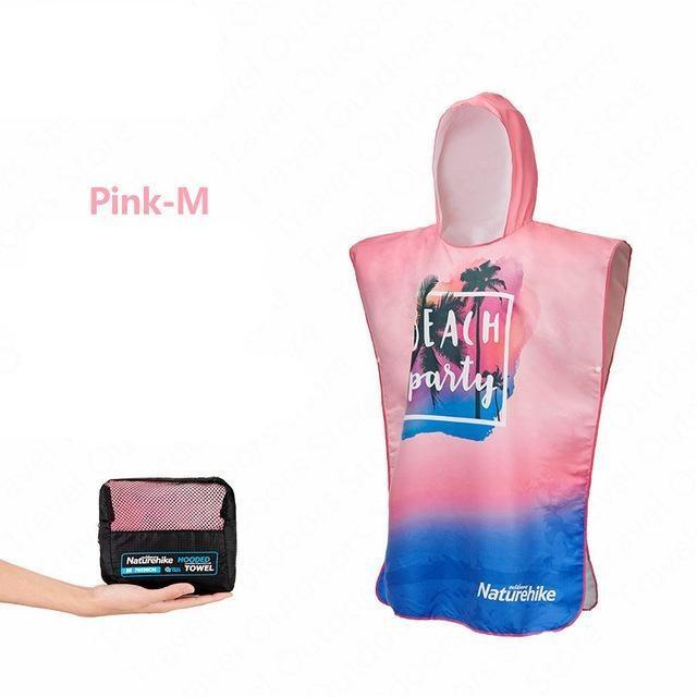 Poncho de Surf à Capuche Serviettes à Langer à Séchage Rapide Peignoir