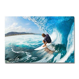 Poster Surf - Dans le Tube