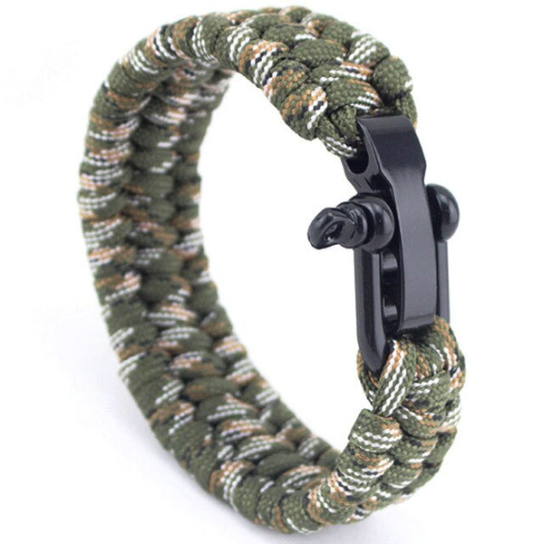 Bracelet Corde Camouflage