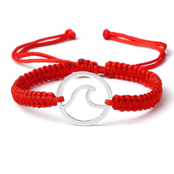 Bracelet femme pour homme et femme, bracelet de surfeur, bracelet d'été  bohémien, réglable, bracelet fait main, bracelet en corde, cadeau pour femme