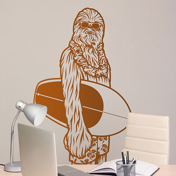 Sticker Surf Chambre - Chewbacca