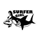 Sticker - Sexy Surfeuse (15,5x9,5 cm)