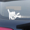 Sticker Aloha Blanc