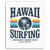 Sticker Hawaii Surfing